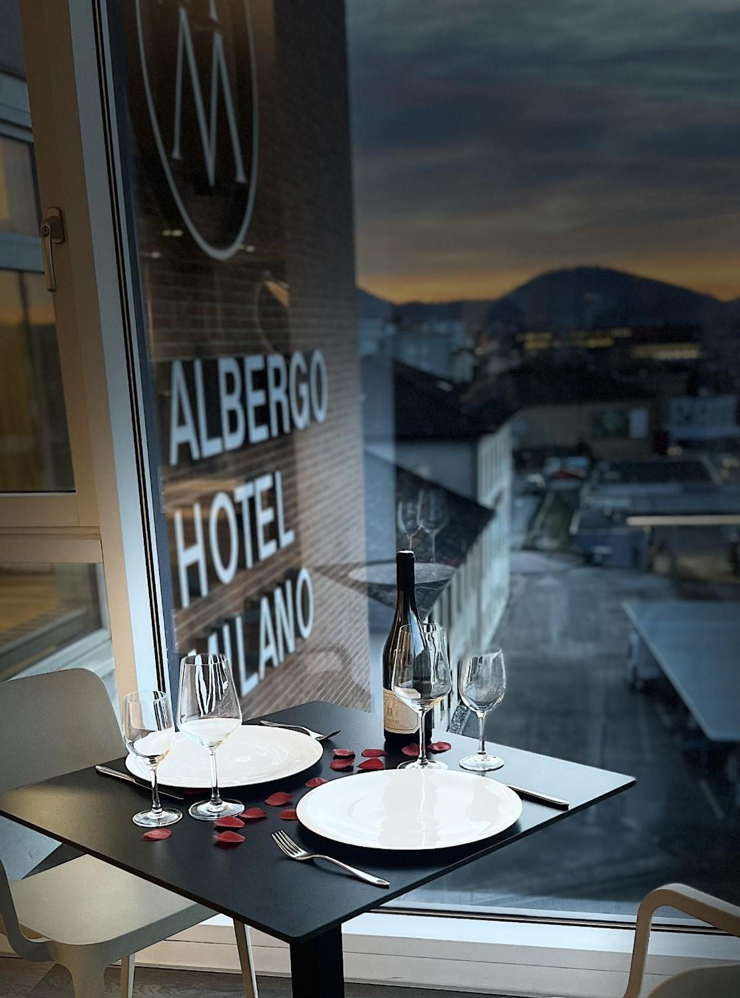 Hotel Albergo Milano Mendrisio Ngoại thất bức ảnh